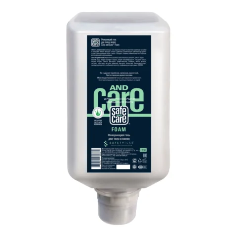 Гель Safe and Care FOAM очищ. для тела и волос