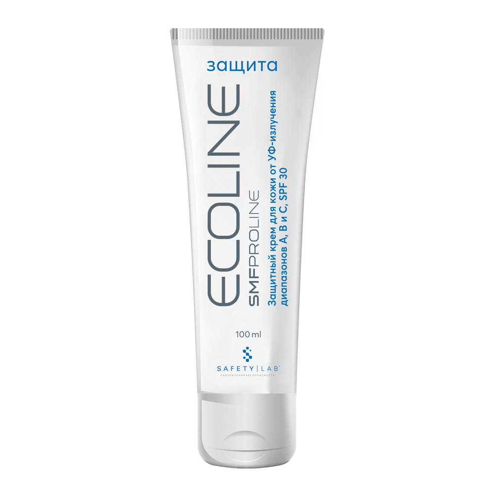 Крем защитный Ecoline от УФ-излучения SPF-30