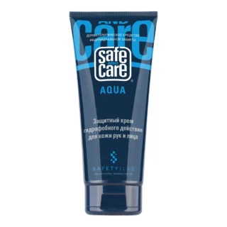 Крем защитный Safe and Care AQUA гидрофоб.действия для кожи рук и лица