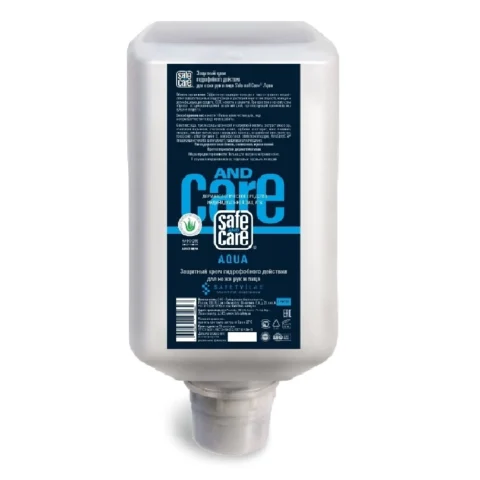 Крем защитный Safe and Care AQUA гидрофоб.действия для кожи рук и лица