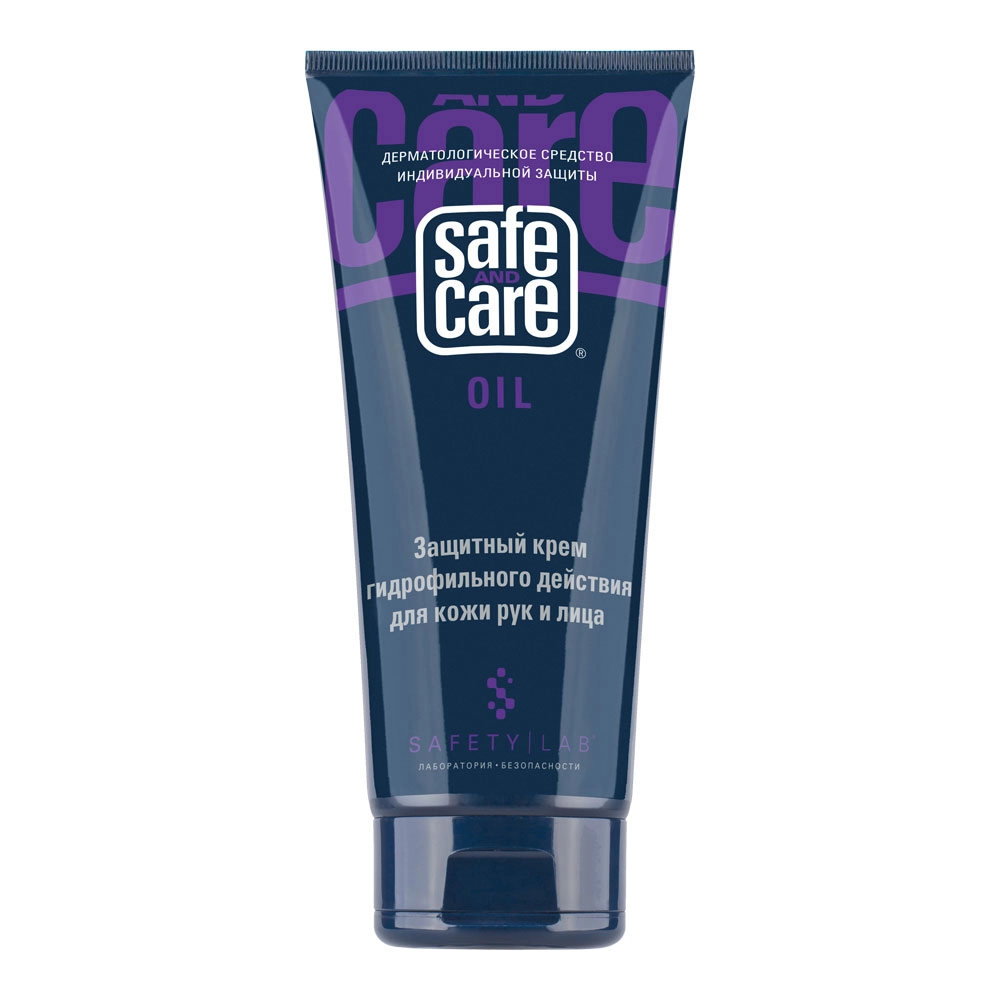 Крем защитный Safe and Care OIL гидрофил.действ. для кожи рук и лица