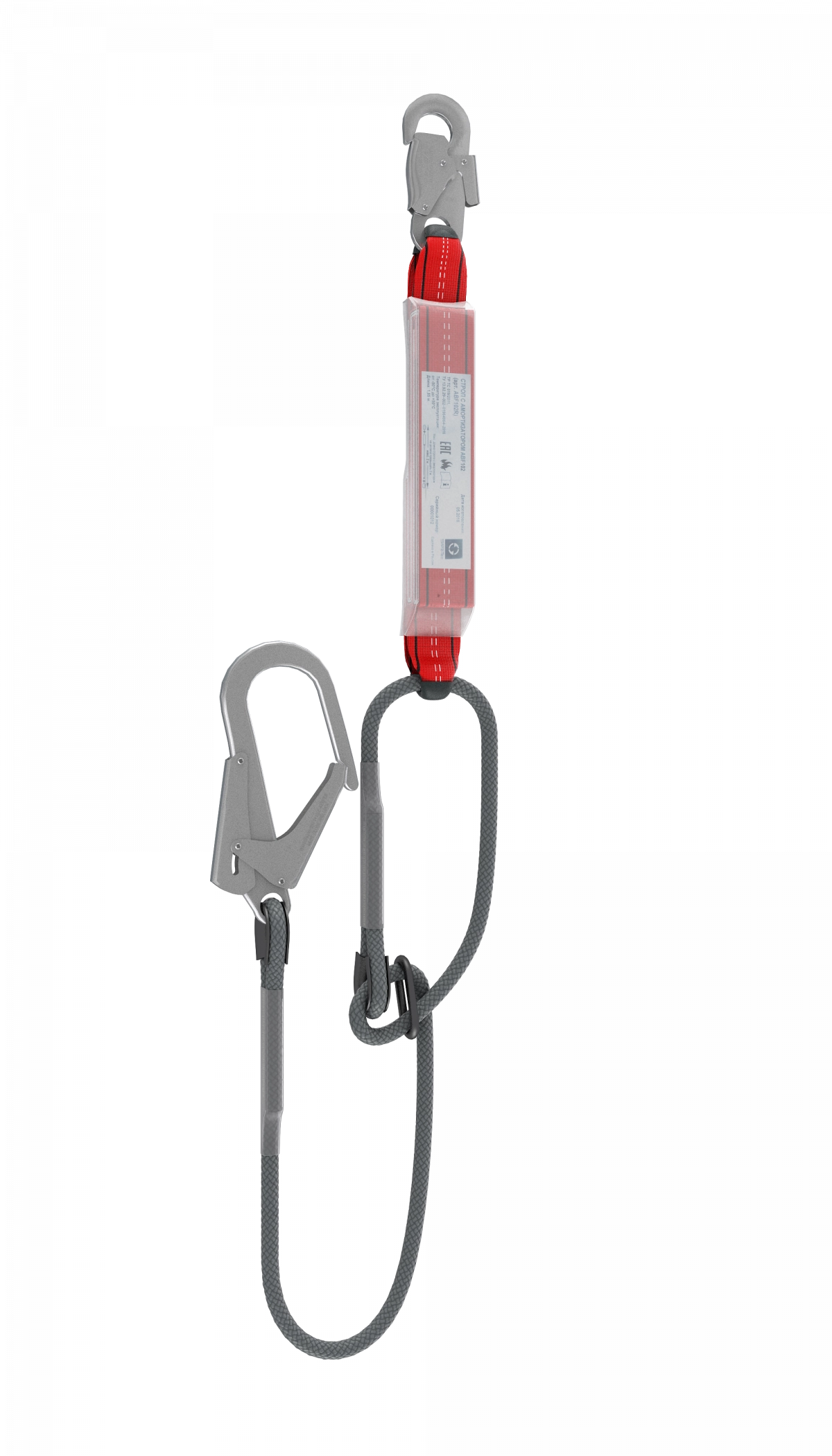 Строп Safe-Tec ABF102R-56 регулир.с амортиз.огнеупор. страховочный